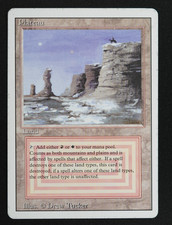 Plateau Revised MTG Card Dual Land Reserved List Magic the Gathering