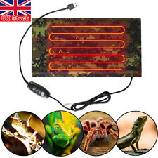 Reptile Vivarium Heat Mat Heating Warm Heater Pad With Thermostat Controller UK