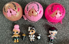 LOL Doll 3 Ball Storage Balls With Dolls Bundle