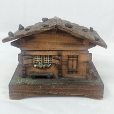 Vintage Wooden Swiss Chalet