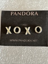 Authentic Pandora ? Mini/Petite Floating Locket XOXO - Love & Kisses - 4 Charms