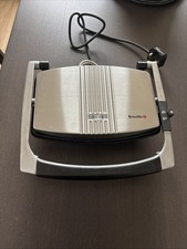Breville Toastie Maker Stainless Sandwich Panini Press & Non Stick Plate VST025