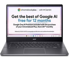 ACER 514 14" Chromebook Plus - Intel Core i3, - REFURB-A