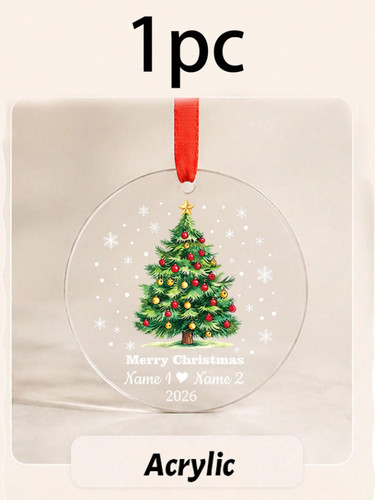 Personalised christmas tree - personalised,