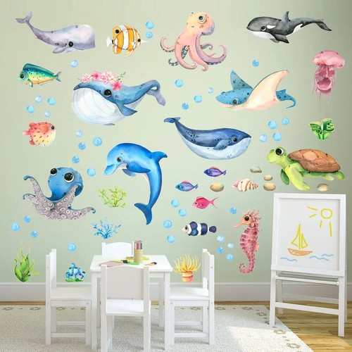 Dolphins coral sea fish - dolphins,