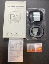 3D Pedometer Step Counter for