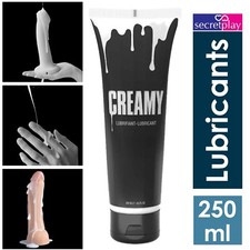 Strap on Me Creamy Water Based Spunk Cum Semen 250ml Lube Fake Sperm Lubricants