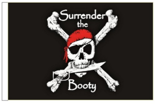 Pirate surrender the booty - pirate,