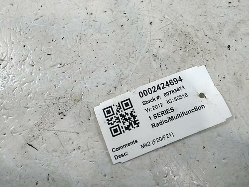 2012 bmw series 9262752 - 2012,