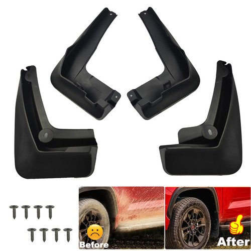 4pcs front rear splash - 4pcs,