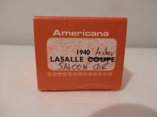 Scale americana by - 1/43,
