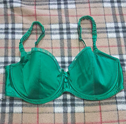 Senza green balconette bra - green,