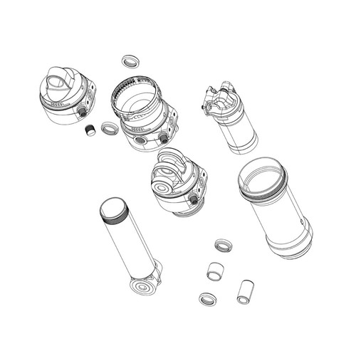 Rockshox spare rear shock - rockshox,