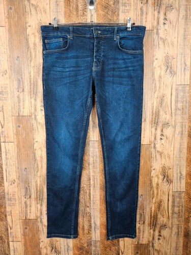 Bench slim jeans dark blue - blue,