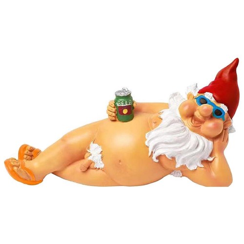 Garden goblin art decor - art, funny