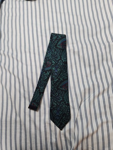 Drake madder silk - silk, navy