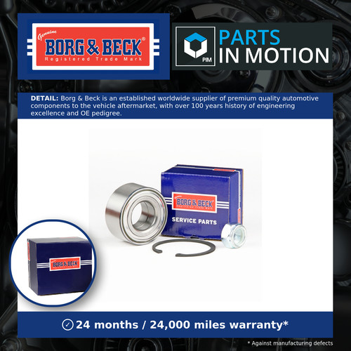 Wheel bearing kit - wheel, fits