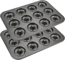Lawei 2 Pcs Doughnut Mould 12