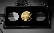 8th Birthday 24ct Gold Commemorative in Presentation Case. Gift/Present. 8 Years