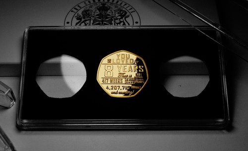 8th birthday 24ct gold - 24ct,