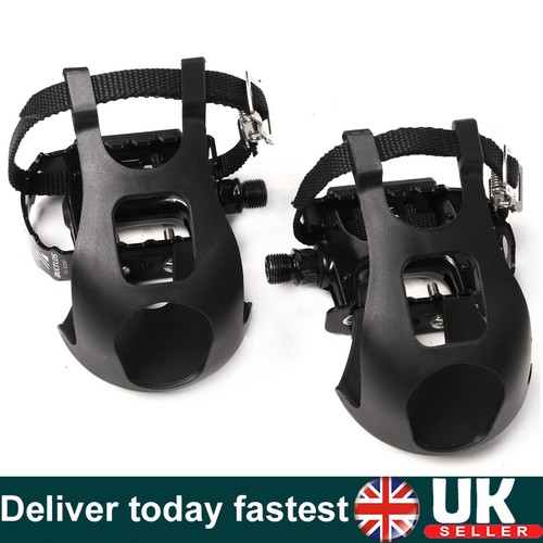 Aluminum toe clip cage pedals - toe,