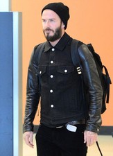 David beckham spotted - david, in
