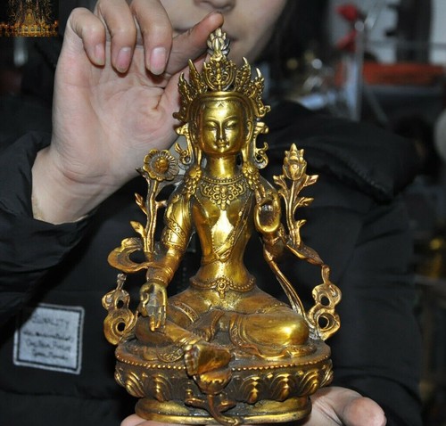 Tibetan buddhism bronze - buddhism,