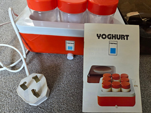 Vintage tefal yoghurt maker - tefal,