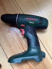 Bosch PSR 18 Cordless Drill Driver with Charger And Case, No Batteries.