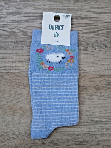 Fat face ladies sheep socks - ladies,