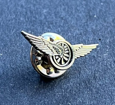 MOTORCYCLE Pin Badge WINGS