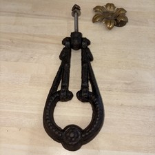 antique cast iron door knocker
