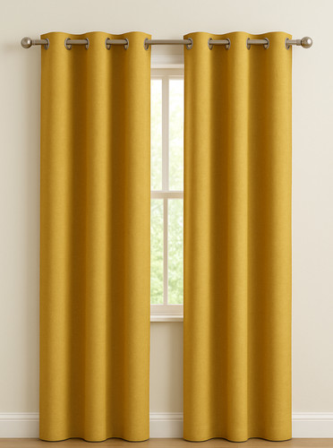Faux ochre eyelet - ochre, 112