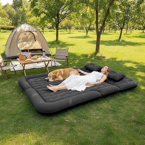 Inflatable air sleeping bed - air,