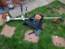 STIHL FS400 STRIMMER / BRUSCUTTER  + HARNESS  SEE WORKING VIDEO COLLECTION ONLY