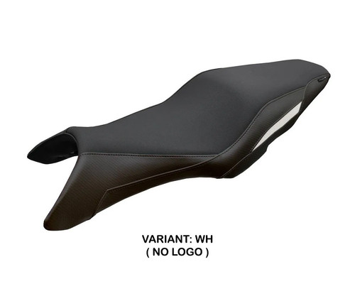 Seat saddle cover - , white
