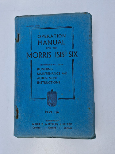 Morris isis six - isis, owners