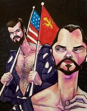 NON and ZOD Original Comic Fan