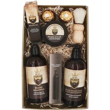 Mens By My Beard Care Gift Hamper Dad Son Birthday Father Grandad Christmas Set