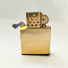 Zorro brass petrol - brass, lighter