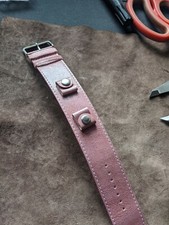  16mm  lug kahuna ladies Retro Design One piece Faux Leather watch strap 