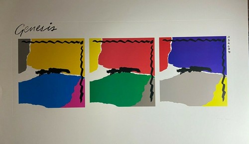 Genesis album art print - genesis, abacab