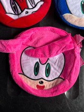 X1 kids 19cm small carry bag sonic the hedgehog plush soft toy kids handle