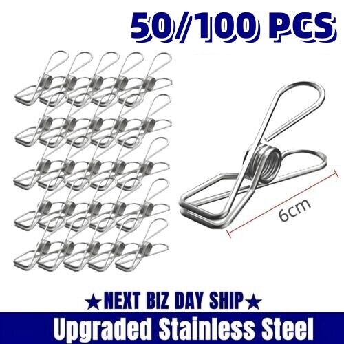 100pcs stainless steel - 50/100pcs,