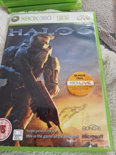 Xbox 360 game halo 3 - xbox,