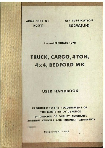 Bedford series british army - series,