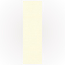 40 Linen Ivory Card Bookmark