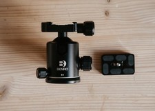 Benro B3 Triple Action Ball Head With Quick Release Plate ( up to 18kg )