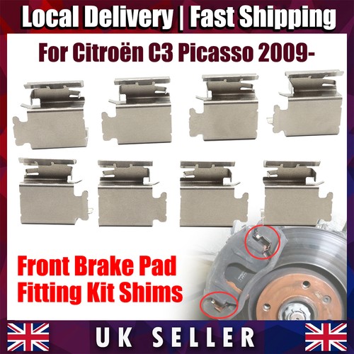 8pc kit front brake - 8pc/kit, pad