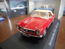 1/43 Dealer Custom Mercedes Benz 230Sl Pagode Red Minichamps